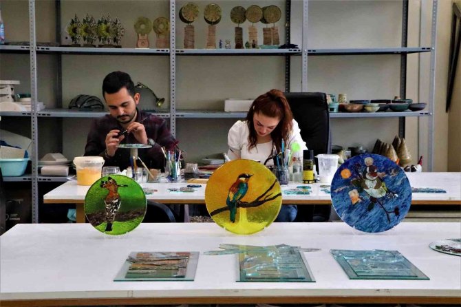 Unesco Geçici Listesi’ndeki Kızılırmak Deltası’nı Cam, Seramik Ve Kumaşlara İşliyorlar