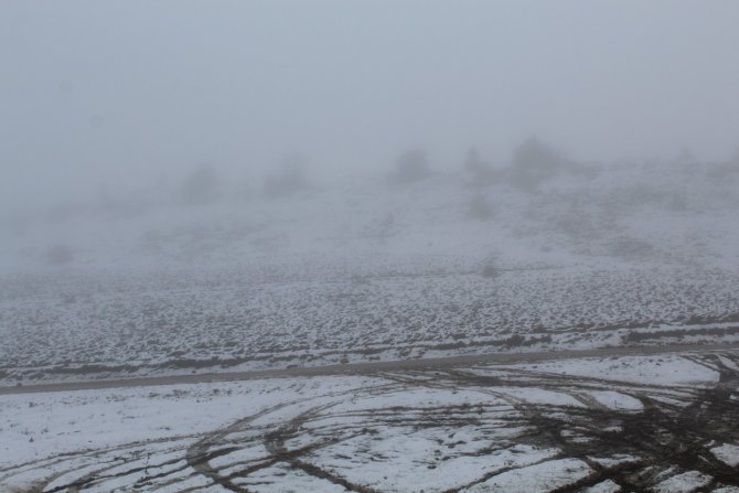 Sinop’a Mevsimin İlk Karı Düştü