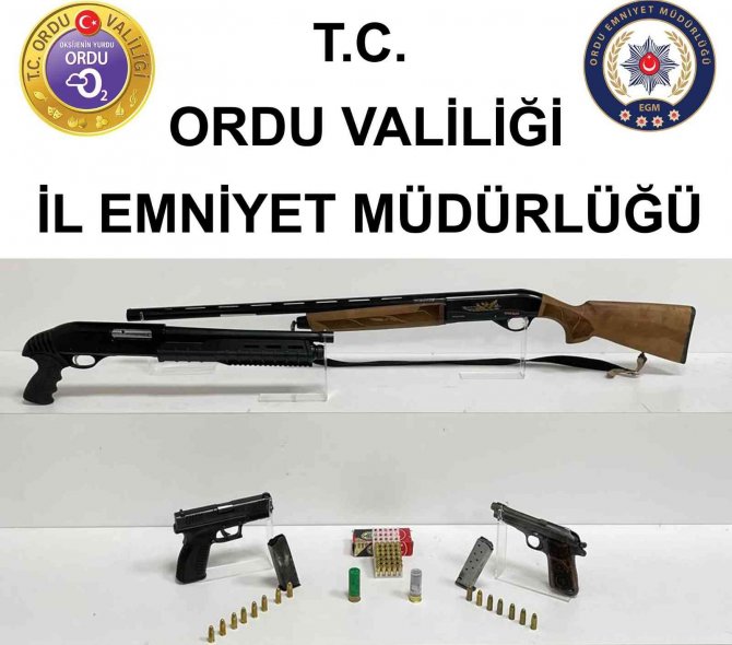 Suç Örgütüne Yönelik Ordu Merkezli Operasyonda 25 Kişi Gözaltına Alındı