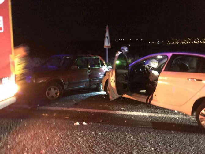 Tekirdağ’da Kaza: 4 Yaralı