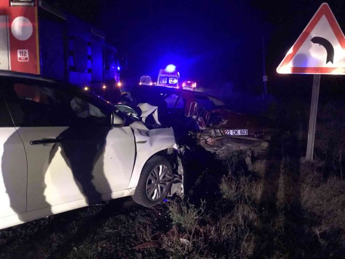 Tekirdağ’da Kaza: 4 Yaralı