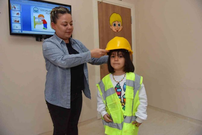 Yıldırımlı Miniklere Hijyen Ve Güvenlik Eğitimi