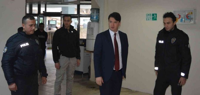 Kaymakam Gürses, Emniyet Personeli İle Bir Araya Geldi