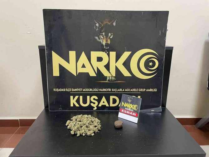 Kuşadası Emniyetinden Uyuşturucu Operasyonu: 2 Gözaltı