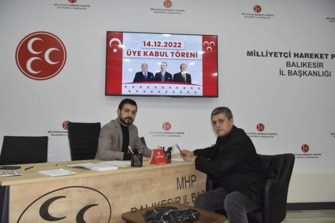 Balıkesir Mhp’ye Katılımlar Hızla Sürüyor