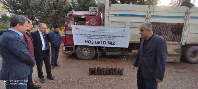 Batman’da 150 Bin Adet Antep Fıstığı Fidanı Dağıtıldı
