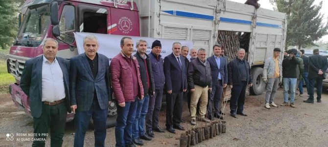 Batman’da 150 Bin Adet Antep Fıstığı Fidanı Dağıtıldı