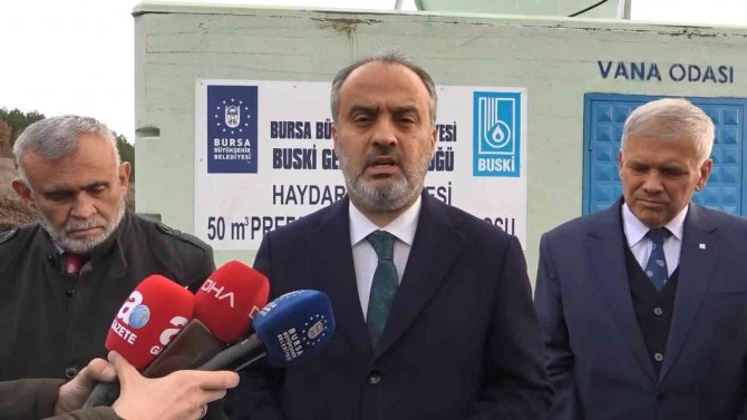 Keles’te İki Mahalle Suya Kavuştu