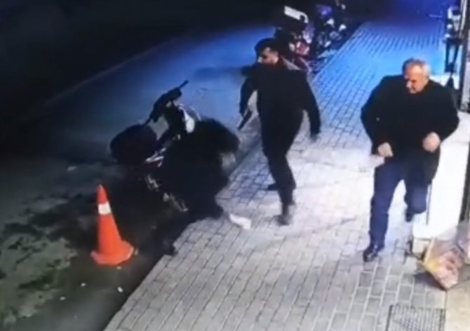 Bursa’da Silahlı Kavga Kamerada
