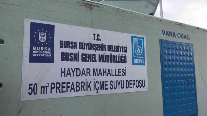 Keles’te İki Mahalle Suya Kavuştu