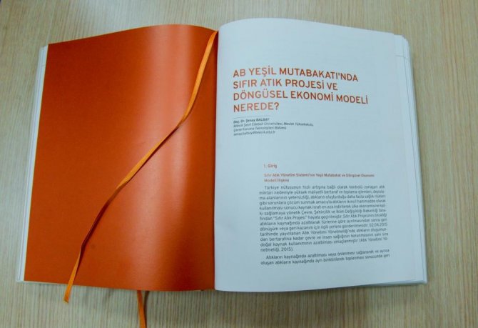 ‘Sıfır Atık’ Kitabında Bşeü’de Yerini Aldı