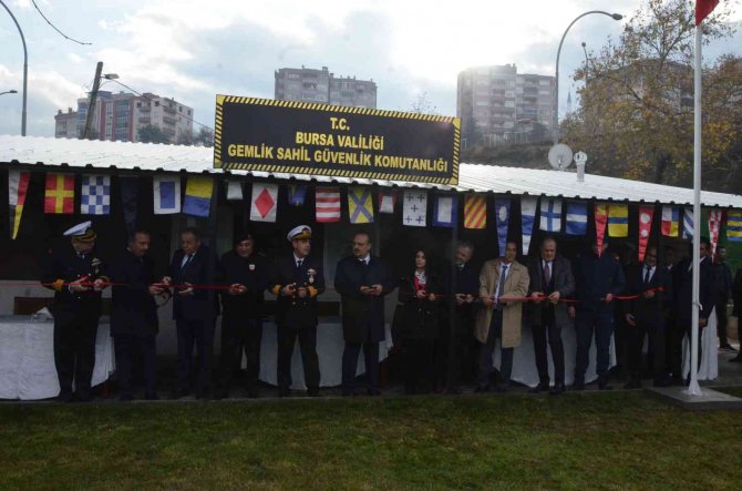 Gemlik Sahil Güvenlik Hizmet Noktası Açıldı