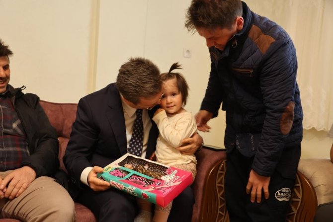 Gazi Teğmen Köksal’a Moral Ziyareti