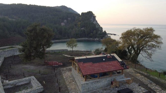 Kastamonu’nun Gizli Hazinesi Ginolu Kalesi’nde Restorasyon Çalışmaları Sürüyor