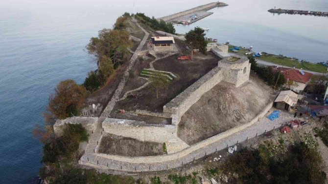 Kastamonu’nun Gizli Hazinesi Ginolu Kalesi’nde Restorasyon Çalışmaları Sürüyor