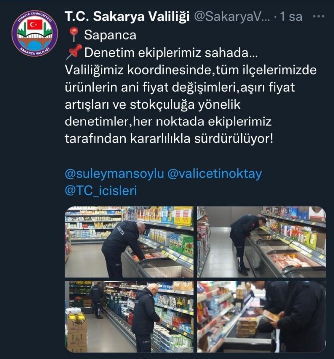 Zabıta Ekipleri Aşırı Fiyat Artışı Ve Stokçuluğu Önlemek İçin Denetimde