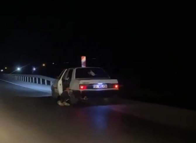 Adana’da Yürekleri Ağza Getiren Görüntü