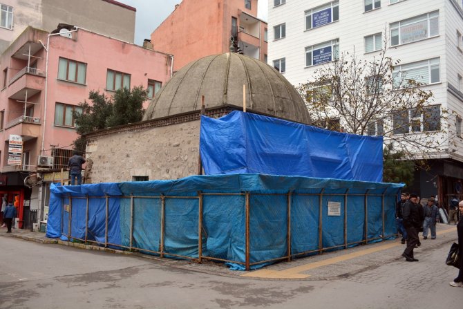 Sinop’ta Tarihi Yeşil Türbe’nin Restorasyon Çalışmaları Başladı