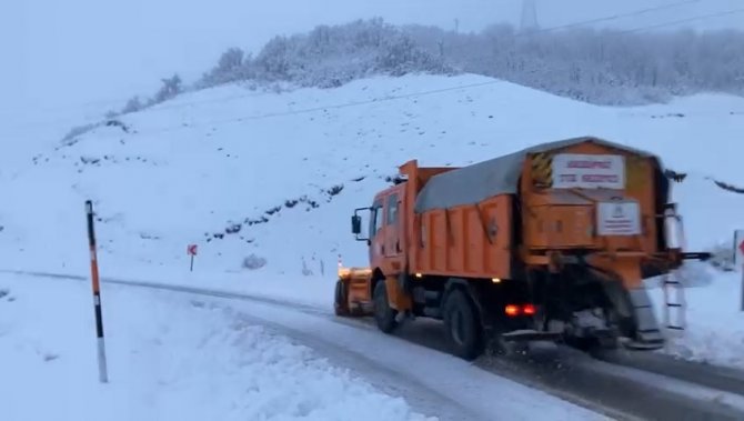 Tunceli’de Karla Mücadele Sürüyor