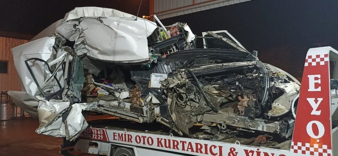 Olay Yerinde Bırakılan Dorse Kazaya Neden Oldu