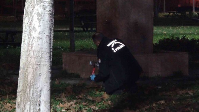Parkta Karşılaşan Çocukların Kavgasında Kan Aktı