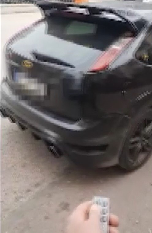 Gaziantep’te Çevreyi Rahatsız Eden 7 Modifiye Araca Ceza