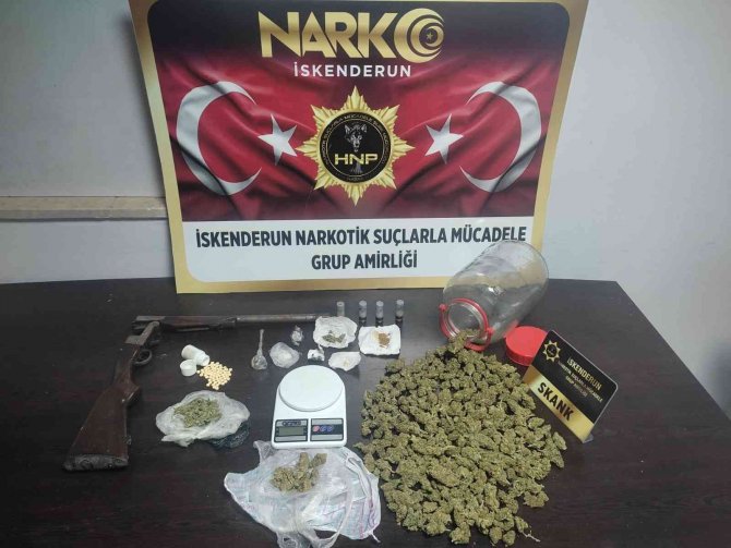 Hatay’da Uyuşturucu Operasyonu: 5 Gözaltı