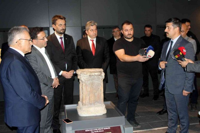 Anadolu’da Tek Olan 2 Bin 500 Yıllık Sunak Ait Olduğu Topraklarda