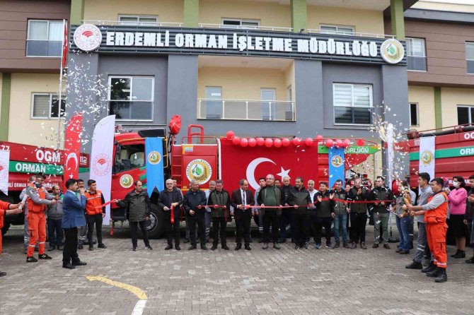Erdemli Orman İ̇şletme Müdürlüğüne Araç Desteği