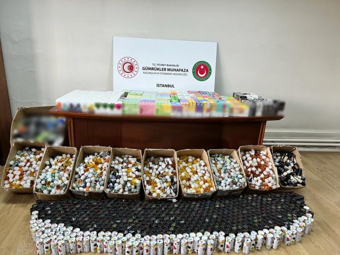 İ̇stanbul’da 1 Milyon Liralık ’Kaçak Elektronik Sigara’ Operasyonu