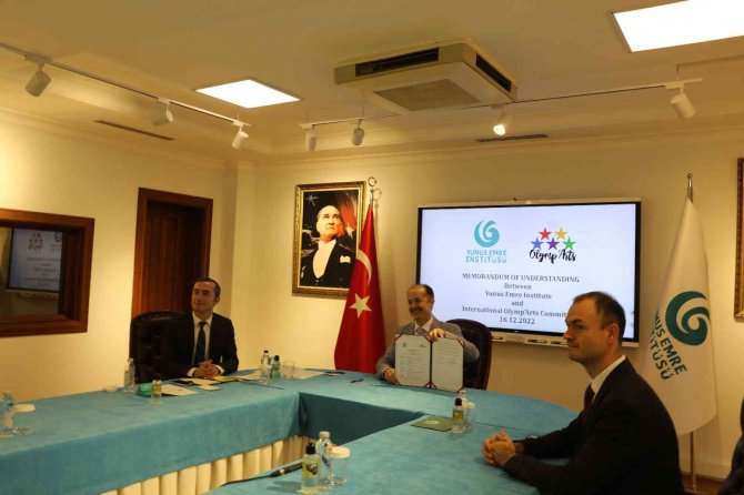 Modern Sanat Olimpiyatları, Yunus Emre Enstitüsü Öncülüğünde Gerçekleştirilecek