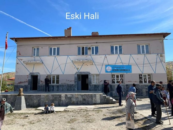 Aydın İ̇lkokulu’nda Tamir Ve Tadilat Çalışmaları Tamamlandı