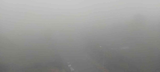 Batman’da Yoğun Sis Görüş Mesafesini 5 Metreye Kadar Düşürdü
