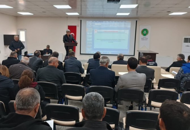 Çiftçilere Hibe Destekleri Anlatıldı