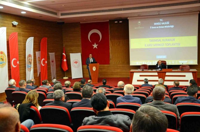 Kuraklığın Ardından Denizli’de Kriz Toplantısı Yapıldı