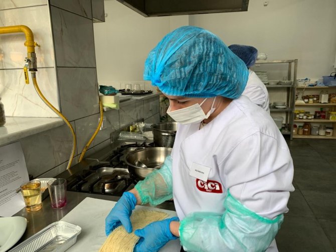 Telafi Programını Tamamlayan Aşçılara Ustalık Belgesi