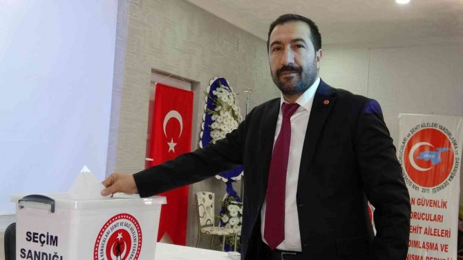 Güvenlik Korucuları Şehit Ve Gazi Aileleri Federasyon Başkanı Kahraman, Güven Tazeledi