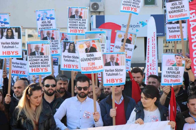 Kamu İşçileri Kadro İstedi