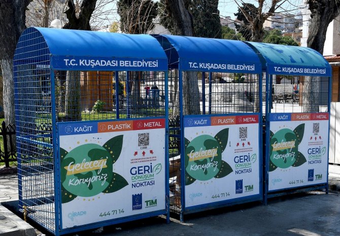 Kuşadası Belediyesi Geleceği ’Geri Dönüşümle’ Koruyor