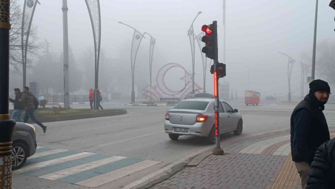 Kütahya’da Yoğun Sis