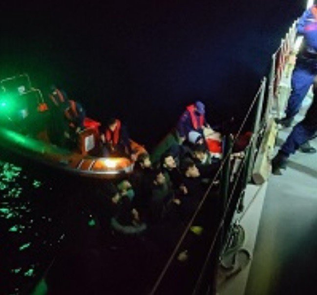 Bodrum’da 39 Düzensiz Göçmen Yakalandı