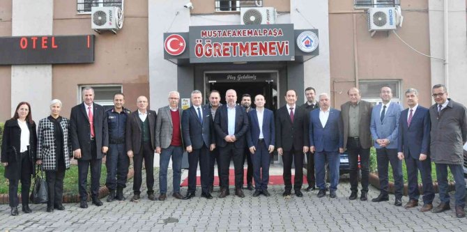 Mustafakemalpaşa Cumhuriyet Savcısı Veda Etti