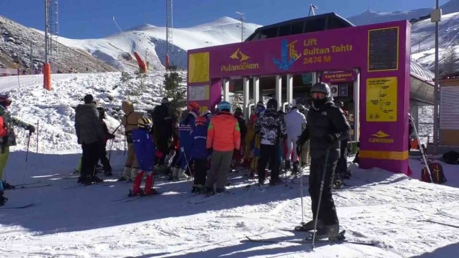 Palandöken’de Hafta Sonunda Kayak Keyfi
