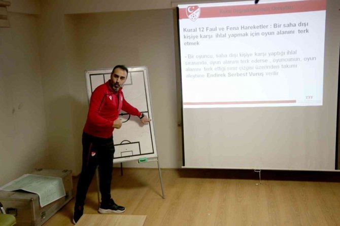 Sivas Belediyespor’a Oyun Kuralları Anlatıldı