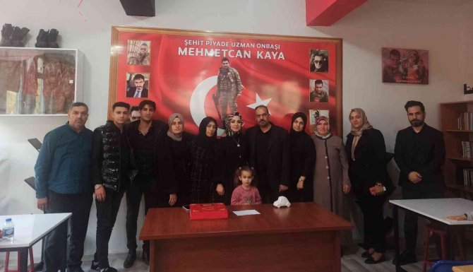Şehidin İsmi Kütüphanede Yaşayacak
