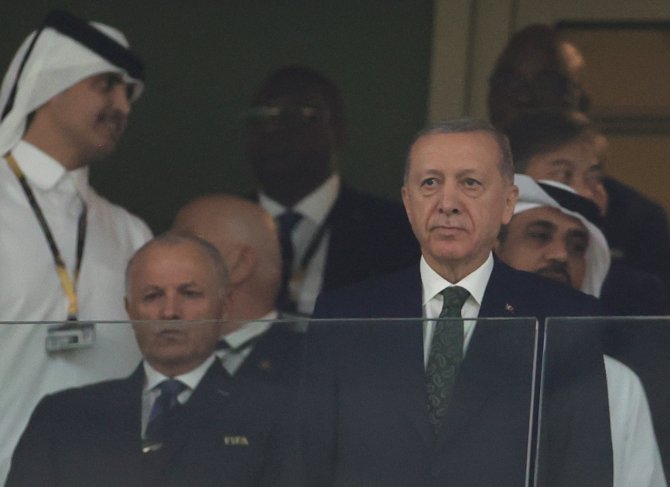 Cumhurbaşkanı Erdoğan, Dünya Kupası Finalini İzliyor