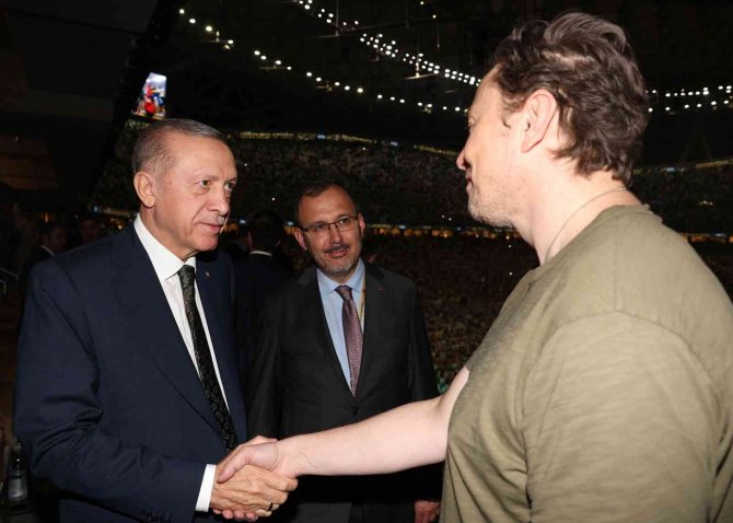 Cumhurbaşkanı Erdoğan, Elon Musk İle Bir Araya Geldi