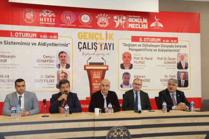 Çorum’da 1. Gençlik Çalıştayı