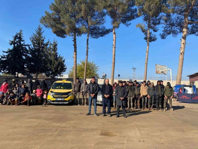 Kilis’te 57 Düzensiz Göçmen Yakalandı