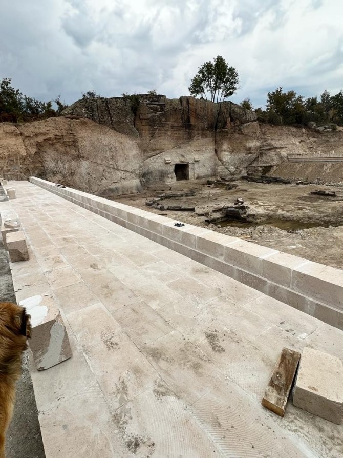 Maltaş Tapınağı Turizme Kazandırılıyor